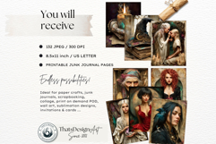 Witch Anthology: Mystical Witches &amp; Rituals Digital Papers Product Image 2