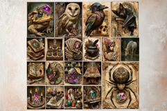 Witch Anthology: Mystical Witches &amp; Rituals Digital Papers Product Image 9