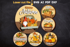 Thanksgiving Bundle SVG laser cut files for Glowforge Product Image 1