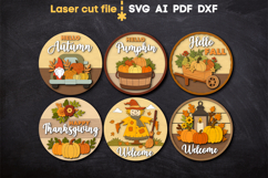 Thanksgiving Bundle SVG laser cut files for Glowforge Product Image 2