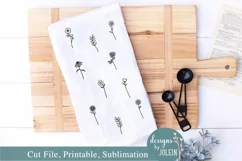 Wildflowers Design - SVG, Sublimation, Printable Product Image 2