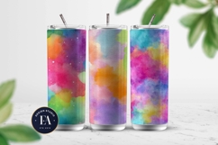 Watercolor Wash Digital Paper | Seamless Rainbow Texture Product Image 2