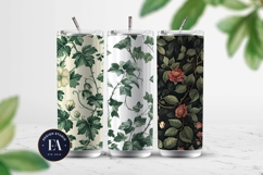 Ivy Floral Pattern | Vintage Botanical Leaf Texture Product Image 2
