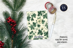 Ivy Floral Pattern | Vintage Botanical Leaf Texture Product Image 4