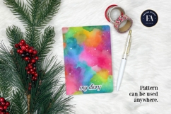 Watercolor Wash Digital Paper | Seamless Rainbow Texture Product Image 4