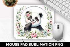 Cute Animals Mouse Pad Bundle, Sublimation Mouse Pad PNG Product Image 10