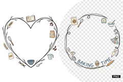 Baking Frames PNG Product Image 1