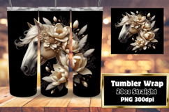 Sublimation Excellence for 20oz Tumbler , Horse Product Image 1