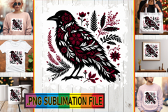 Cozy Sublimation PNG Art, Flower Animals Product Image 1