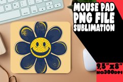 Vintage Blossom Bliss: Mouse Pad Designs PNG Product Image 1