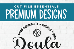 Doula svg - a pregnancy support worker svg for crafters Product Image 4