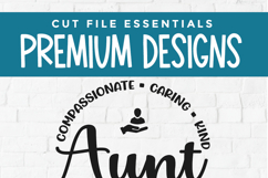 Aunt svg, an auntie svg design for aunt's day Product Image 4