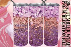 Sparkling Leopard Print Tumbler Graphic: Sublimation - 20oz Product Image 1