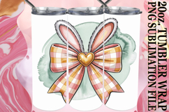 GIFT OF BLISS 20oz TUMBLER WRAP, Easter Bow Product Image 1