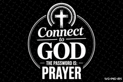 Connect to God svg | Svg Files for Cricut Product Image 1