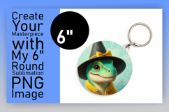 Creative Circle Design for Sublimation , Halloween Dino Product Image 1