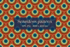 60s Retro pattern |peacock pattern Product Image 1