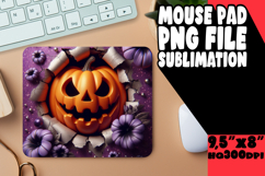 BRIGHT MOUSE MAT ARTISTIC IDEAS, 3D Pumpkin Product Image 1