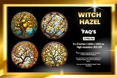 Witch Hazel Stained Glass - 04 Variations Product Image 1