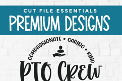 PTO Crew-a Parent Teacher Organization SVG file Product Image 4