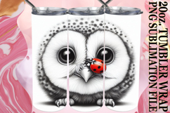 Dreamy escapes 20oz tumbler wrap, Cute Animals Product Image 1