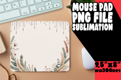 Joyful MOUSE PAD PNG Art, Christmas Product Image 1