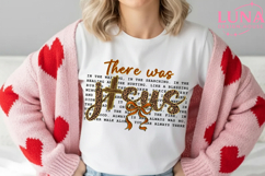 There Was Jesus PNG, Trendy Jesus Shirt png, Christian Png Product Image 5