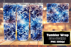 CLASSY 20oz Tumbler Design for Gifts , Watercolor Patter Product Image 1