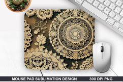 Vintage Mouse Pad Sublimation PNG Design - Mouse Pad PNG Product Image 1