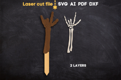 Halloween Yard Stake Bundle SVG laser cut file for Glowforge Product Image 4