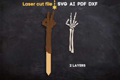Halloween Yard Stake Bundle SVG laser cut file for Glowforge Product Image 5