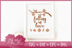 Falling In Love - SVG DXF EPS PNG Cutting File Product Image 2