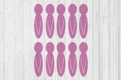 Bookmark template svg dxf png ai files Product Image 1