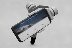 Albird UoPlay Selfie Stick Samsung Galaxy S8 Mockup Product Image 16