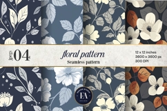 Ivy Floral Pattern | Vintage Botanical Leaf Texture Product Image 1