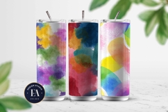 Watercolor Wash Digital Paper | Seamless Rainbow Texture Product Image 2