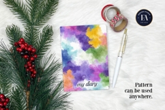 Watercolor Wash Digital Paper | Seamless Rainbow Texture Product Image 4