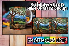 Colorful Landscape Sublimation Wraps 11oz/15oz Product Image 1