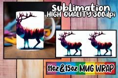 Happy moments sublimation mug wrap, Animals Art Product Image 1