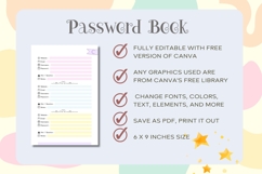 Password Log Book - Canva Template Product Image 4