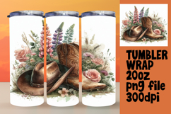 CUSTOM 20oz Tumbler PNG Artwork , Western Product Image 1