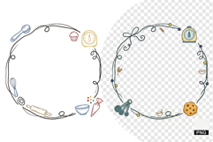 Baking Frames PNG Product Image 1
