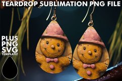 Dazzling TEARDROP Earrings Design Ideas, Gingerbread Man Product Image 1