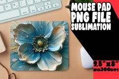 Springtime Charm: Sublimated Mouse Pad Designs Design PNG Product Image 1