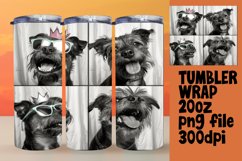 Hilarious Dog Portraits Tumbler Wrap for 20oz Product Image 1