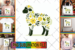 ENCHANTED TSHIRT Ideas PNG, Flower Animals Product Image 1