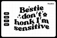 Funny Car Sticker Saying | Vehicle Decal - Don&#039;t Honk 2 Product Image 3