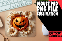RADIANT DESK PAD FUN MAGIC, 3D Pumpkin Product Image 1