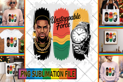 Elegant Tote Bag Ideas PNG, Juneteenth Product Image 1