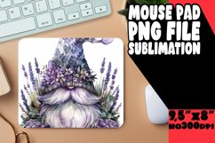 Playful Gnome Sublimation Mouse Pad - Spring Edition Product Image 1